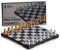 Yellow Mountain Imports Magnetisches Reiseschach-Set (16,2 Zentimeter) - Kompaktes, Tragbares, Pädagogisches Brettspiel