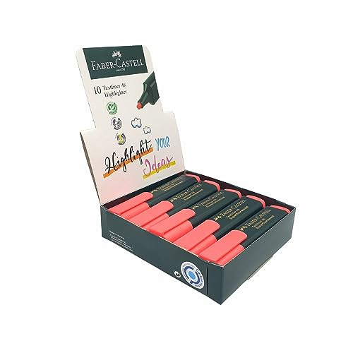 Faber-Castell Textliner-Textmarker rot