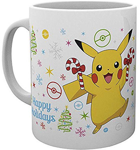 GB Eye Ltd Pokemon Xmas Pikachu Tasse, Holz, 15 x 10 x 9 cm