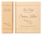 Casa Vivente Spardose mit Gravur zur Taufe, Motiv Friedenstaube, Personalisiert mit Name und Datum, Sparbüchse aus Holz in Buch-Optik, Taufgeschenk