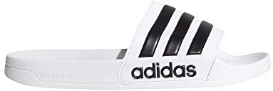 adidas Adilette Shower Herren Schlappen , White Core Black Ftwr White, 48.5 EU