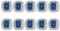 Busch- Jaeger Busch Balance® SI Alpinweiß - 10er Set (Wechselschalter EIN/aus)