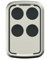 MHOUSE GTX4 remplacée par la Télécommande Carty R - Envoi Gratuit en France - Multi fréquence de 280 à 868 MHz pour Code Fixe et Rolling Code - pour Portail ou Porte de Garage