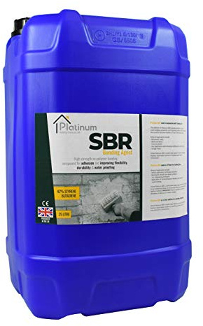 SBR BONDING Agent 25L (HIGH Strength 42% Solid Contents) - Cement Render ADDITIVE - Basement TANKING Primer