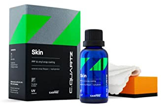 CARPRO CQUARTZ Skin PPF & Vinyl Nano-Coat - UV Protection for Wrapped Vehicles with Vinyl Film, UVA & UVB Resistant (50mL)