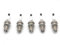 P SeekPro Ersatz Zündkerze NGK BPR4ES 6578 7222 Kawasaki 92070-2112 92070-7004 Subaru Robin 065-01405-50 Toro 920707004