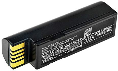 subtel, Barcode-Scanner Akku kompatibel mit Zebra DS3678, LI3678, DS3600 (2200mAh, 3.7V)
