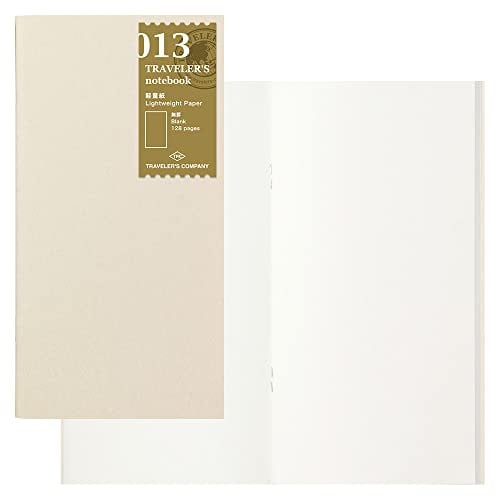 Traveler's Notebook, Nachfüllpackung, leichtes Papier, 2er-Pack, normale Größe, 14287006
