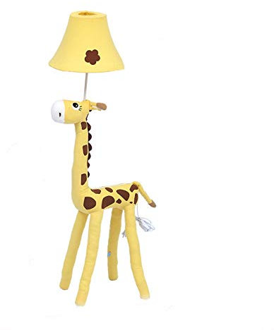 Stehlampe kinderzimmer, Gelb Pflaume Giraffe Stehlampe,Kinder Zuhause Vertikal Auge Schutz Licht Sanft Licht Schlafzimmer Lampe Erleuchtung Für Geschenk,Haushalt Dekoration,Lampe Beleuchtung AA+
