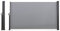 IDMarket - Biombo exterior retráctil (160 x 400 cm), color gris claro