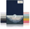Laleni Jersey Spannbettlaken 100x100 cm Laufstall - OEKO-TEX zertifiziertes Spannbettlaken quadratisch - Babybett Bezug aus Baumwolle - Spannbettlaken Laufgitter 100x100 - Spannbettlaken Wiege in Blau