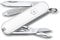 Victorinox Schweizer Taschenmesser, Klein, Classic SD, Multitool, Swiss Army Knife, Geschenk, 7 Funktionen, Klinge, Nagelfeile, Weiss