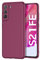 X-level - Carcasa para Samsung Galaxy S21 FE, [Guardian Series] Funda de Silicona TPU Flexible Ultrafina y antiarañazos de protección para Samsung S21 FE Case Cover – Vino Tinto