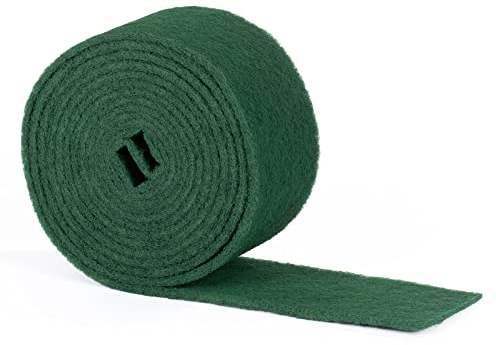efase Rollo 6 Metros Estropajo Fibra Verde abrasiva 15 cm x 6 m. Corte A SU Medida.