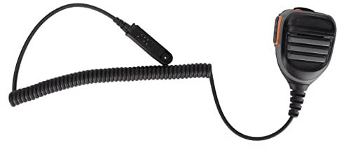 Annadue Two Way Radio Speaker Microphone, Waterproof Walkie Talkie Handheld Speaker Mic for UV-XR, UV-9R PLUS, GT-3WP, BF-A58, BF-9700.