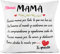 GEBETTER Spanisch 45 x 45cm Zierkissenbezug Mutter Lustige Kissenbezug zum Befüllen Kissenhülle Mama Geschenk Zierkissenhülle Geburtstag Dekokissenhülle Muttertag