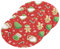 Kcldeci Scrub Schwämme, Weihnachten Lebkuchenmann, Weihnachtsmann, kratzfeste Schwämme für Geschirr, Küchenschwamm, Geschirrschrubber zum Waschen von Geschirr und Reinigung der Küche, 3 Stück