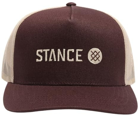 Stance Icon Trucker-Mütze, Dunkelbraun, Einheitsgröße