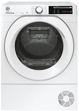 Hoover H-DRY 500 NDEH10A2TCBES-84 Wärmepumpentrockner / 10 kg/WiFi + Bluetooth/AquaVision-Kondenswasserbehälter/Deutsche Bedienblende