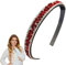 Traziewell Haarreifen Damen Haarreif Geflochten Haarband Haarreif Haarschmuck Vintage Haarreifen Kopfband für Fraun und Mädchen Stirnband Damen Sport 2220