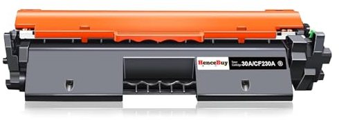 HenceBuy 30A Toner Kompatibel mit HP CF230A 30A 30X CF230X Toner für HP Laserjet Pro MFP M227fdw M227fdn M227sdn M227 M203dw M203dn M203 Drucker Mit CHIP (1er-Pack, Schwarz)