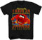 The Muppet Show Animal I Have an Attitude Adult T-Shirt, Black, 3XL