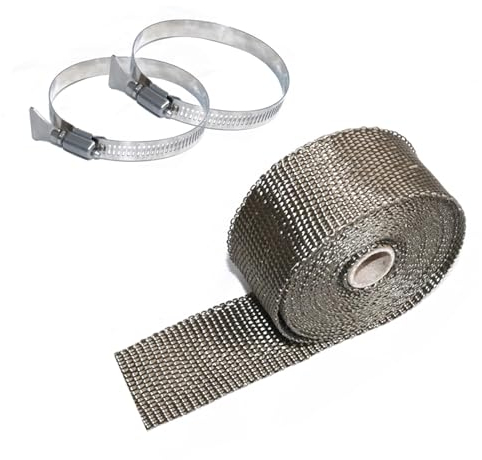 Ruban thermique avec serre-câble en fibre pour moto et voiture Tissu résistant à la chaleur
