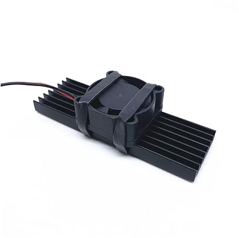 M.2 hard disk radiator with cooling fan thermal pad 70x22x6MM laptop hard disk aluminum fins 512(Color:Gold)