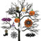 Valery Madelyn 12 Stücke Halloween Kugeln Ornamente, Freche Dekorative Bruchsichere Halloween Hängende Baumkugeln Anhänger