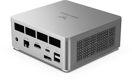 MINIS FORUM Mini PC UM750L Slim, processeur AMD Ryzen 5 7545U 6 cœurs 12 Fils jusqu'à 4,9 GHz, AMD Radeon 740M, 32 Go LPDDR5 / 1TB SSD, HDMI/DP/USB4/2.5G RJ45, Wi-FI6E, BT5.2