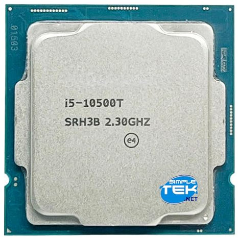 SIMPLETEK - Processore desktop 6 core 12 thread 2,3 GHz Socket LGA1200 con boost 3,8 GHz e TDP ridotto in formato bulk (Ricondizionato)