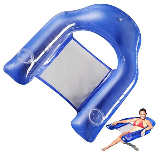 Sit'n Float - Sillón Hinchable para Piscina, semisumergible, Hinchable, 90 x 80 cm, Color Azul