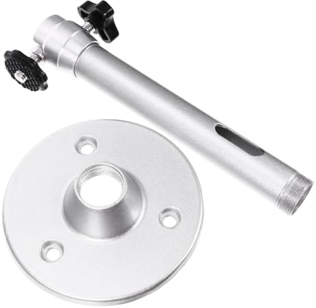 TOBBOMEY Aluminum Alloy Projector Ceiling Mount Bracket for Home Theater Wall and Floor Installation and Easy to Install Projector Stand with Strong Load Support
