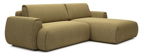 Vente-unique - Schlafsofa 4 Monelia - Polyester - grün