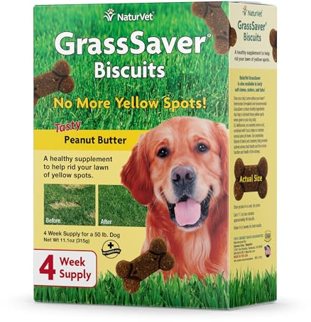 NaturVet GrassSaver Hundkekse gegen gelbe Rasenflecken 312g