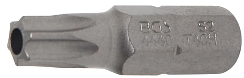 BGS 4440 | Bit | T-Profil (für Torx) mit Bohrung T40 | Länge 30 mm | Antrieb Außensechskant 8 mm (5/16) | Chrom-Vanadium-Stahl