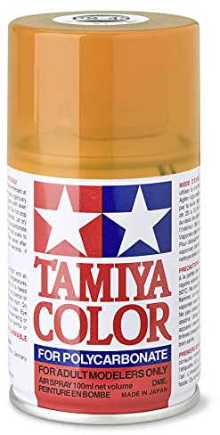 TAMIYA USA TAM86043 PS-43 Bombe de Peinture Polycarbonate Orange translucide 100 ML