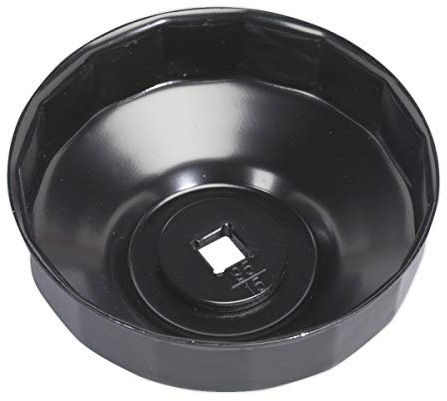 Sealey VS7006.V2-23 Oil Filter Cap Wrench 15 Flutes, Black