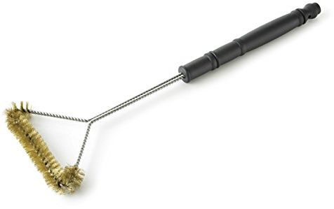 Barbecook Reinigungsbürste mit Langer Spirale schwarz zum Reinigen des Grillrosts, Kunststoffgriff