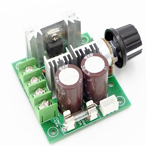 12 V – V 10 A PWM DC motor Speed controller W/knob