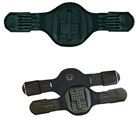 Euroriding Kurzgurt Privilège Equitation Dressage, Farbe: schwarz, Große: 45