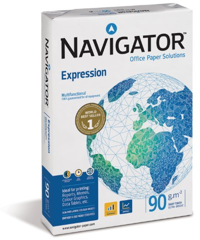 NAVIGATOR Drucker-/Kopierpapier A5, 1000 Blatt, 90 g, weiß