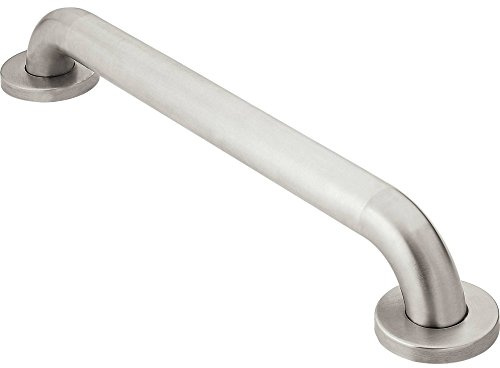 Moen R8730P Bathroom Safety 30-Inch Grab Bar with Concealed Screws, Peened