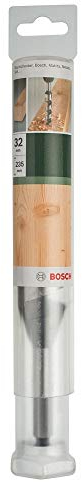Bosch 2609255257 Wood Auger Drill Bit with Self-Cutting Threaded Point/Diameter 32mm