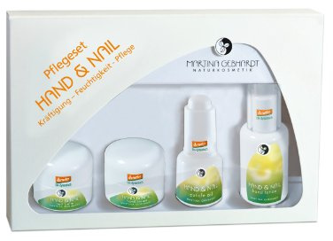Martina Gebhardt HAND & NAIL Pflegeset 4 tlg. Set