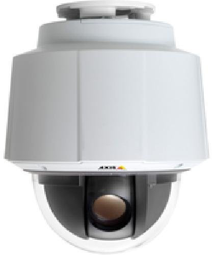 AXIS Q6042 50HZ IP52, PTZ dome camera with 36x optical zoom. WDR, EIS. Auto day/night functionality/min. illumination down to 0.5 lux in colour and 0.008 in black/white