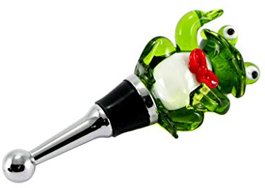 Brillibrum Design Glas Flaschenverschluss Frosch Glaskorken Mit Frosch Figur