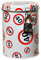 Spardose Metall Dose rund mit Schloss 11 x 8,5 cm zum 40 Geburstag