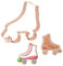 The Fussy Pup Vintage Rollschuh-Ausstechform