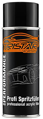 TRISTARcolor Füller Spritzfüller Haftgrund Grundierung Spritzspachtel für Autolack schwarz Spraydose 400 ml